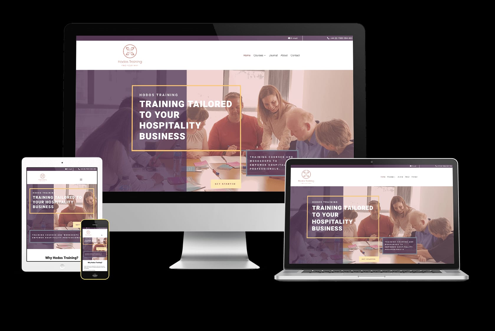 Hodos Training Website Design